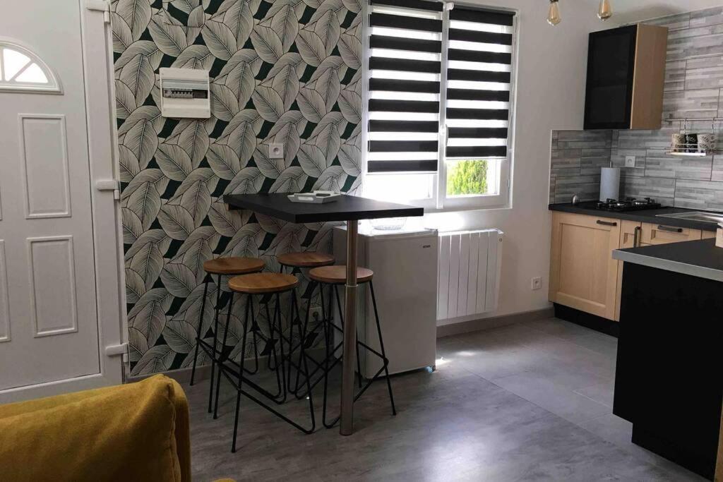 Maisonnette proche de la Cité de la gastronomie et du vin Dijon Exterior foto